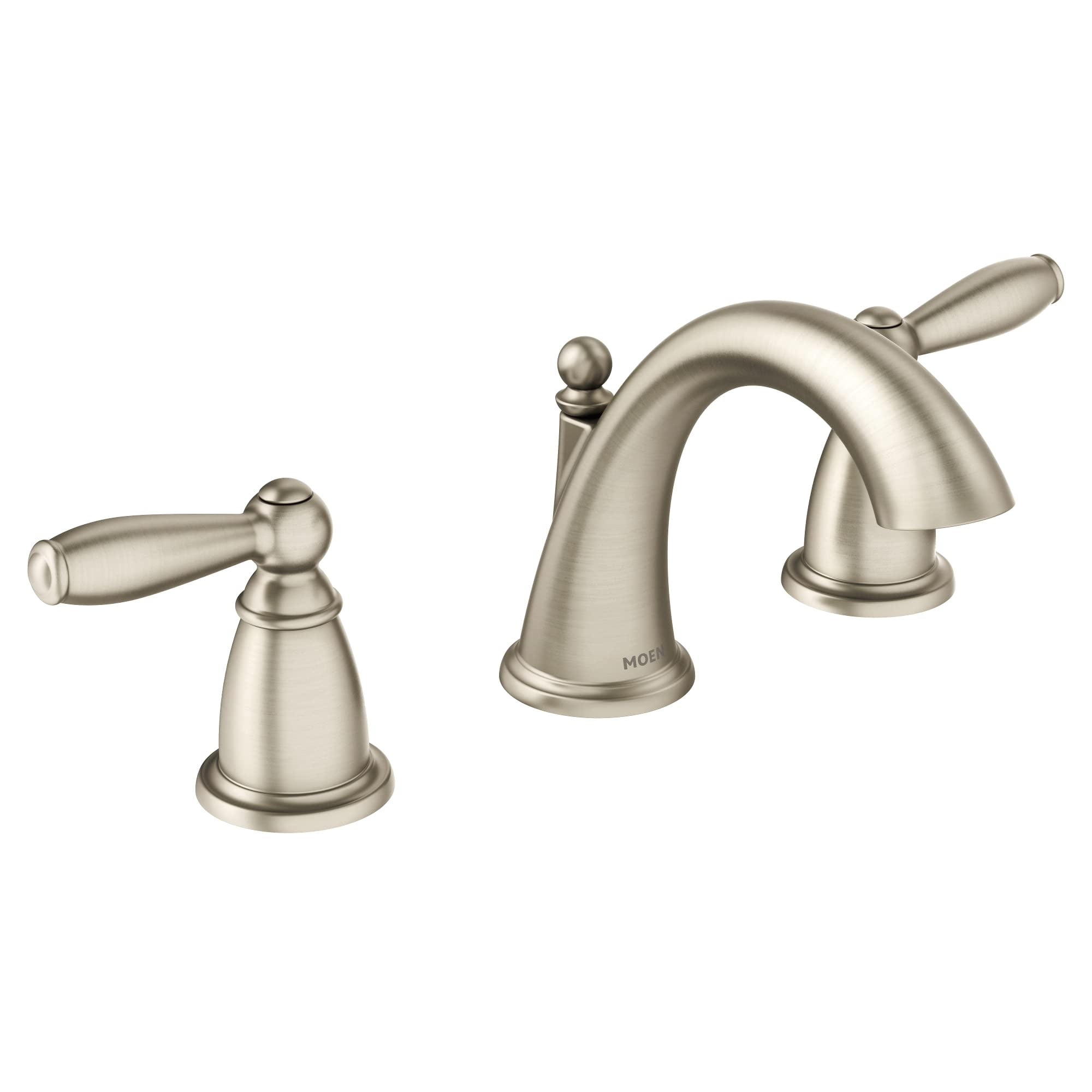 Moen Tv6620 Brantford 1.2 GPM Widespread Bathroom Faucet - Nickel