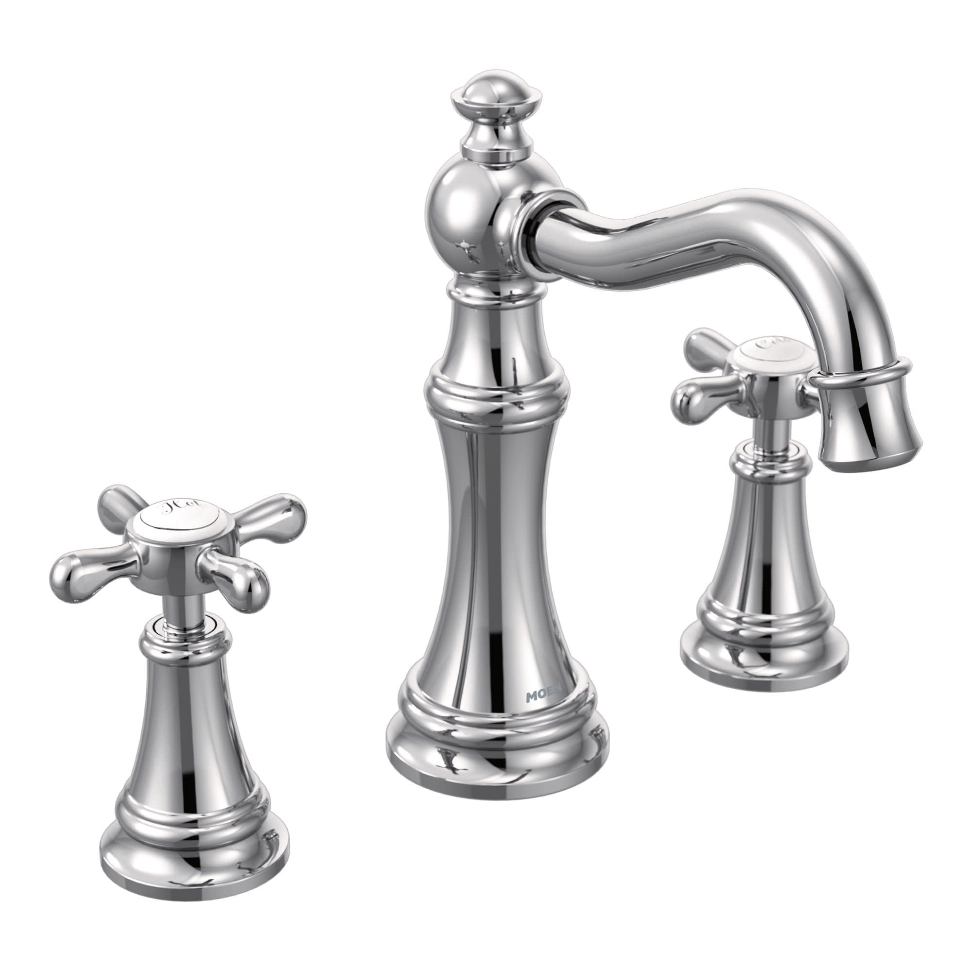 Moen Tvs42114 Weymouth 1.2 GPM Widespread Bathroom Faucet - Chrome