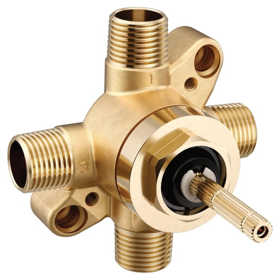Moen Brass M-CORE 2 or 3 Function Transfer Valve with CC/IPS Connections