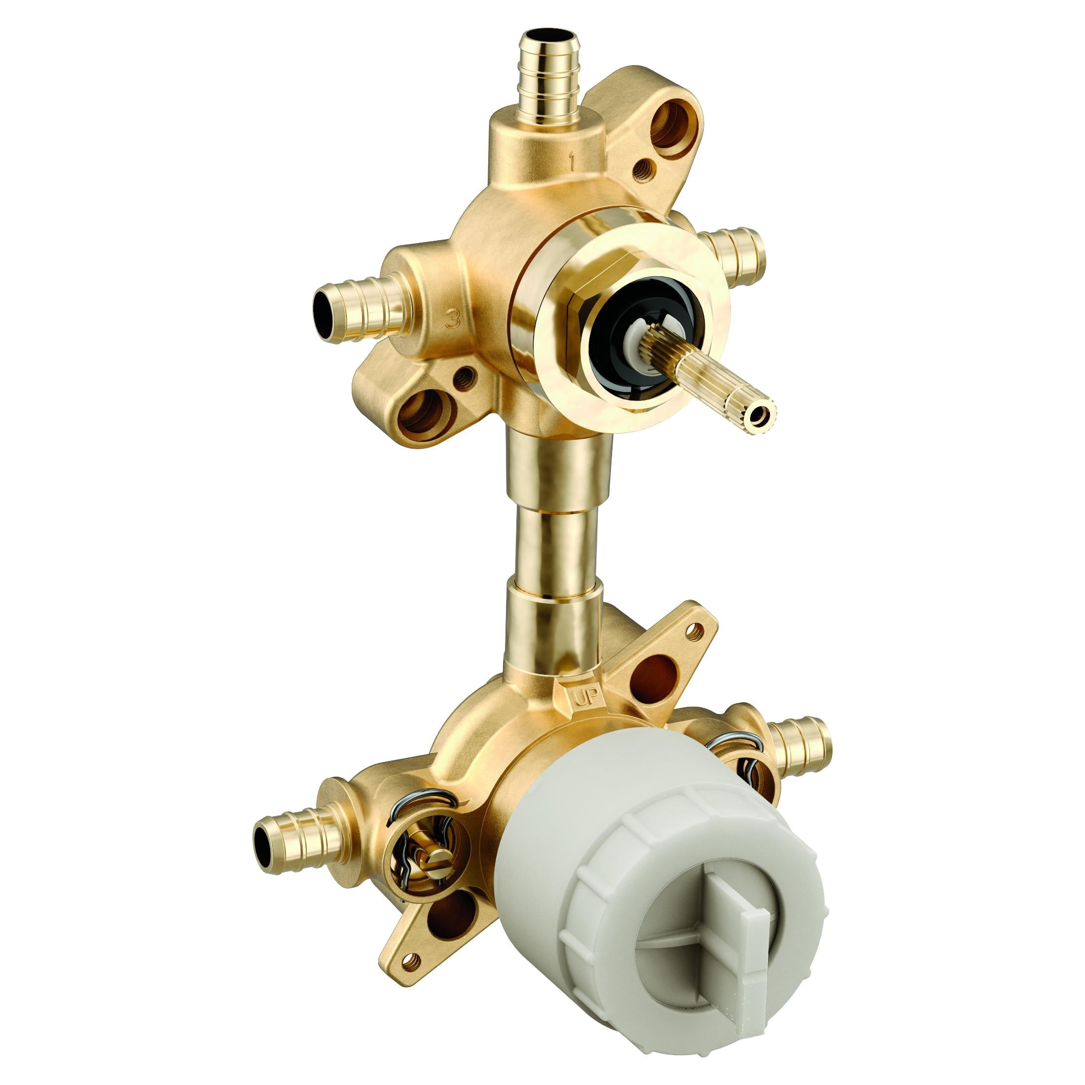 Moen M-CORE Transfer Shower Valve with Volume Control, 1/2-Inch Crimp ...