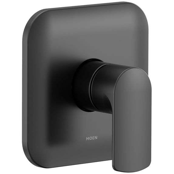 Moen UT2811 Matte Black Manual 1-Handle Shower Valve Trim