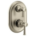 thumbnail image 1 of Moen UT3322 Nickel Manual 2-Modes 2-Handles Shower Valve Trim, 1 of 2
