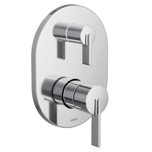 Moen UT3331 Chrome Manual 3-Modes 2-Handles Shower Valve Trim