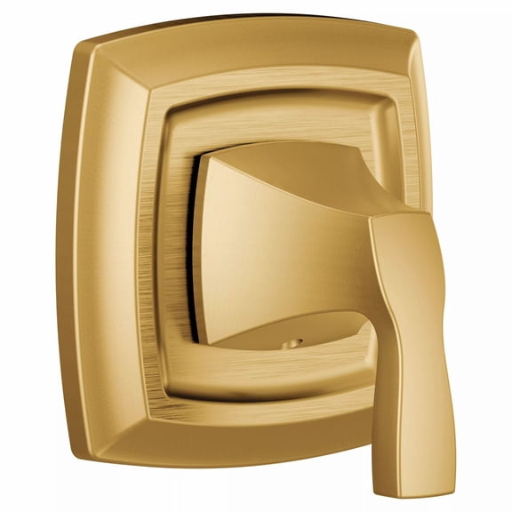 Moen UT4611 2 Modes Zinc Shower Water Diverter Trim, Brushed Gold, 4.38 x 4.38 x 1 inches
