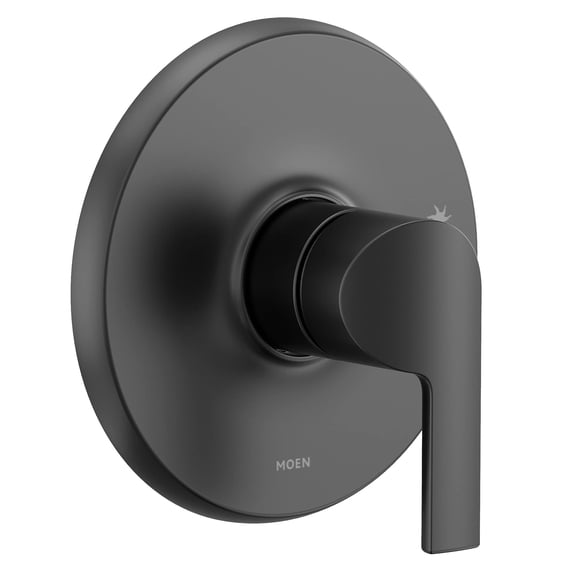 Moen UTS2201 Matte Black Manual 1-Handle Shower Valve Trim
