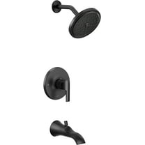 Moen UTS3203 Black Manual 1-Mode 1-Handle Shower Valve Trim