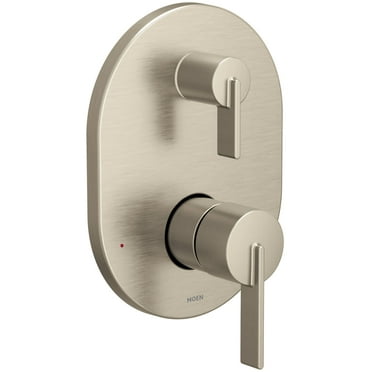 Moen UUT3331 Nickel Manual 3-Modes 2-Handles Shower Valve Trim