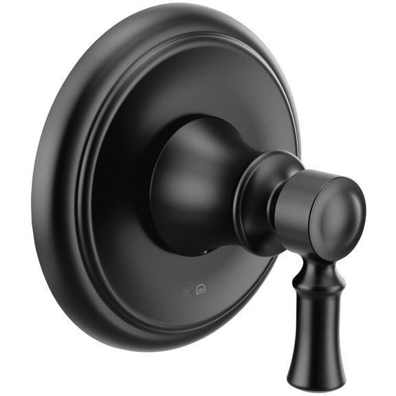 Moen UT2031BL Dartmoor Single Handle Diverter Valve Trim in Matte Black