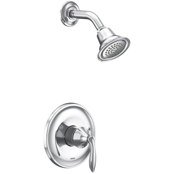 Moen UT2132EP Eva M-CORE 2-Series Eco Performance 1-Handle Shower Trim Kit in Chrome (Valve Sold Separately)