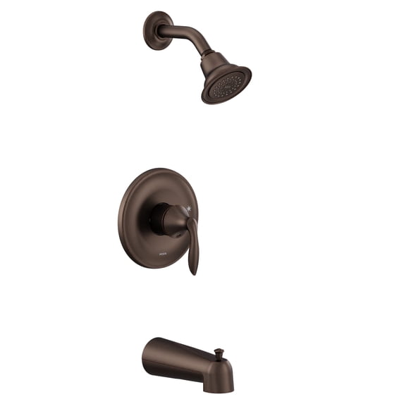 Moen UT2133EPORB Eva M-CORE 2-Series Eco Performance 1-Handle Tub and Shower Trim Kit in Oil Rubbed Bronze (Valve Sold Separately)