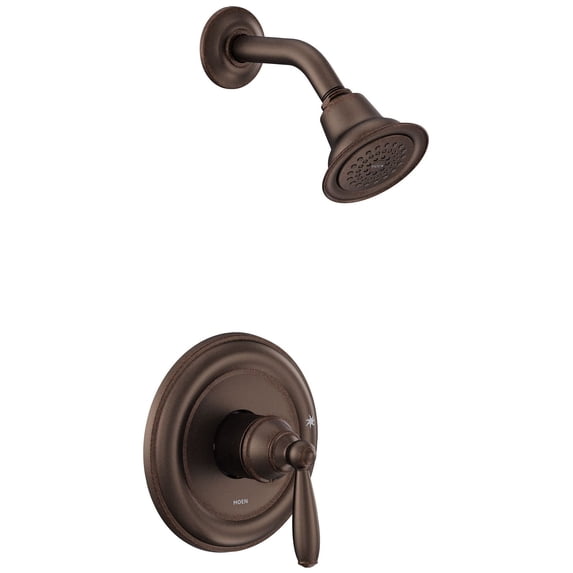 Moen UT2152EPORB Brantford M-CORE 2-Series Eco Performance 1-Handle Shower Trim Kit in Oil Rubbed Bronze