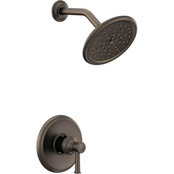 Moen UT2312EPORB Belfield M-CORE 2-Series 1-Handle Shower Trim Kit, Valve Required, Oil Rubbed Bronze