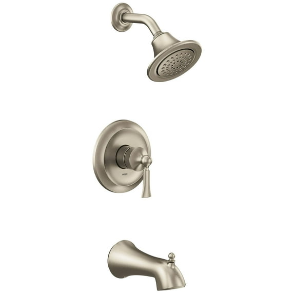Moen Ut24503ep Wynford Tub And Shower Trim Package - Nickel
