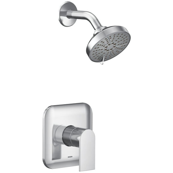 Moen UT2472EP Genta Single Handle Multi Function Shower Faucet in Chrome (Trim Only)