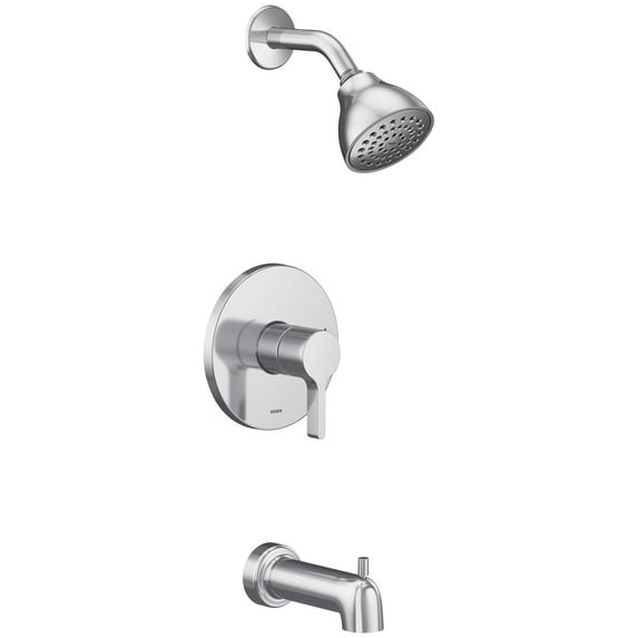 Moen UT2663EP Vichy M-CORE 2-Series Eco Performance 1-Handle Tub and Shower Trim Kit in Chrome