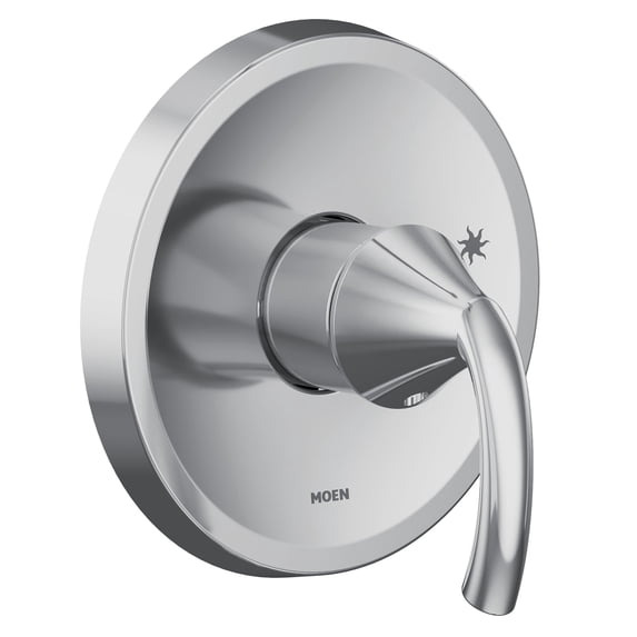 Moen UT2741 Glyde M-CORE 2-Series 1-Handle Shower Trim Kit in Chrome (Valve Sold Separately)