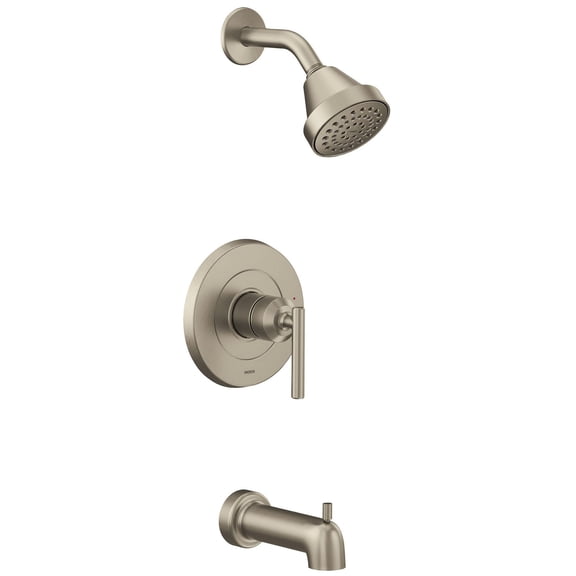 Moen UT2903EPBN Gibson M-CORE 2-Series Eco Performance 1-Handle Tub and Shower Trim Kit in Brushed Nickel