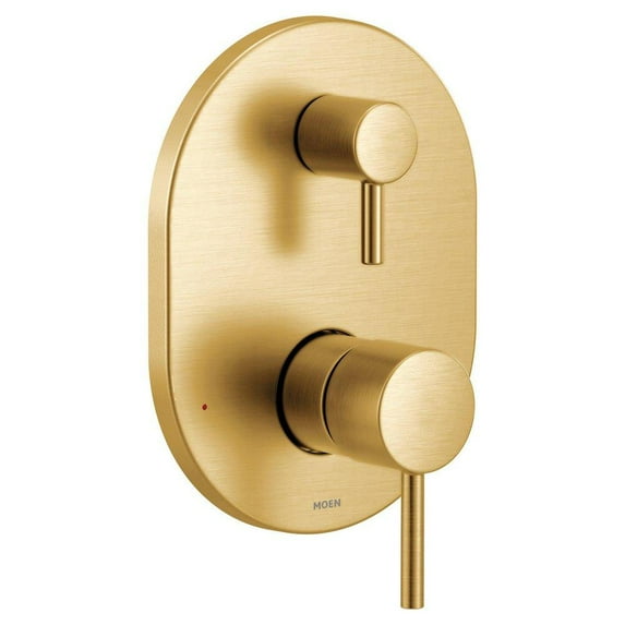 Moen UT3290BG Align Two Handle Diverter Valve Trim in Brushed Gold