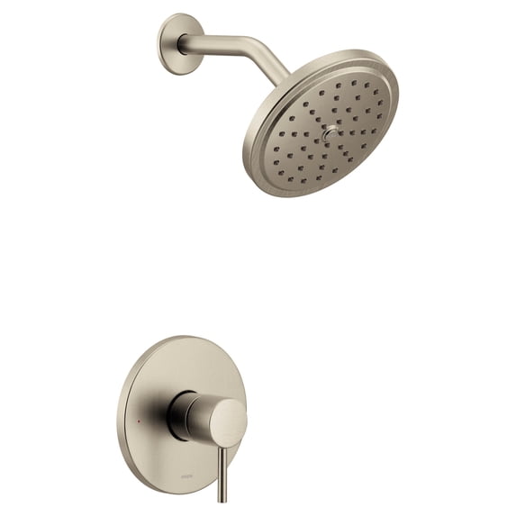 Moen Align UT3292EP Nickel Manual Zinc 1 Modes 1 Handles Shower Valve Trim