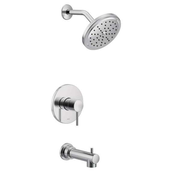 Moen Ut3293EP Chrome Manual 1-Handle Shower Valve Trim