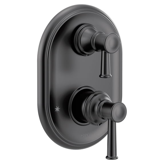 Moen UT3322BL Belfield 2 Function Pressure Balanced Valve Trim Only - Black