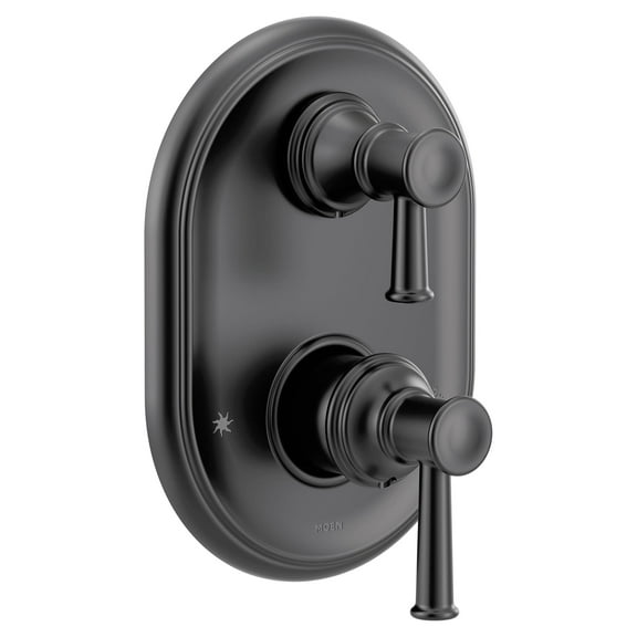 Moen Ut3322 Belfield 2 Function Pressure Balanced Valve Trim Only - Black