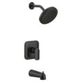 thumbnail image 1 of Moen UT3813EPBL Rizon Tub and Shower Trim Kit Matte Black, 1 of 2