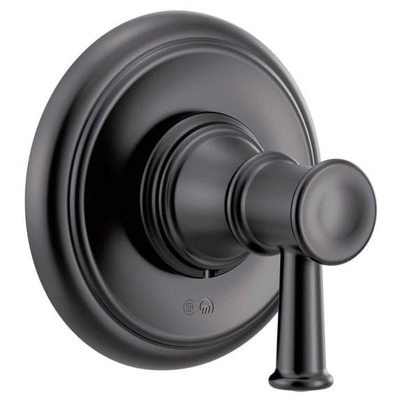Moen UT4301BL Belfield Single Handle 2, 3 Or 6 Function M-Core Diverter Valve Trim - Black