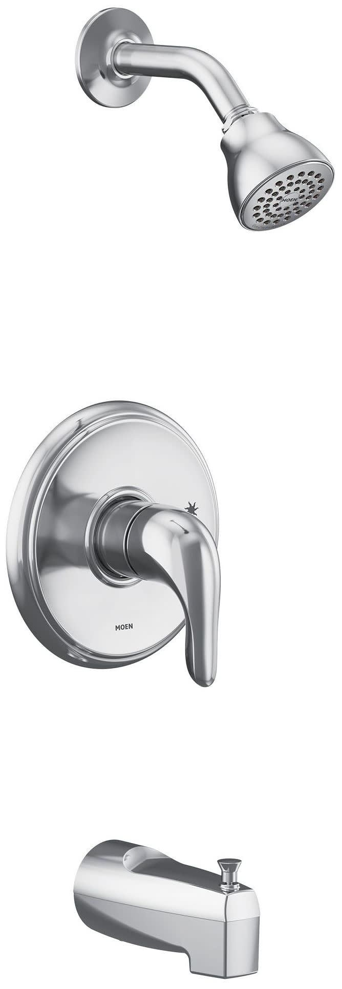 Moen UTL183EP Chateau M-CORE 2-Series Eco Performance 1-Handle Tub and ...