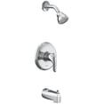 thumbnail image 1 of Moen UTL183EP Chateau M-CORE 2-Series Eco Performance 1-Handle Tub and Shower Trim Kit in Chrome Valve Sold Separately, 1 of 2
