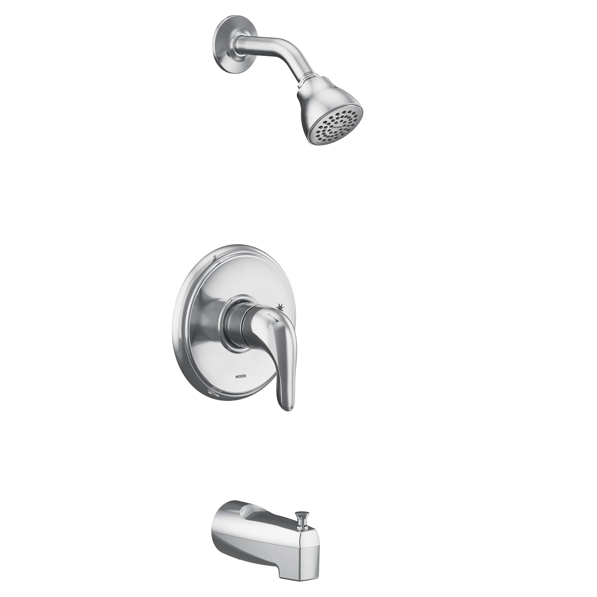 Moen UTL183EP Chateau M-CORE 2-Series Eco Performance 1-Handle Tub and ...