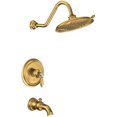 thumbnail image 1 of Moen UTS232104EPBG Weymouth Tub And Shower Trim Package - Gold, 1 of 2