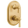 thumbnail image 1 of Moen UTS2411BG Flara Two Handle Diverter Valve Trim in Brushed Gold, 1 of 2