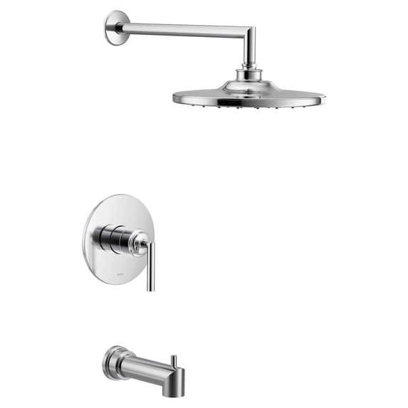 Moen Uts32003 Arris Chrome Round 1 Handle Single Function Pressure Balanced Valve Trim Only