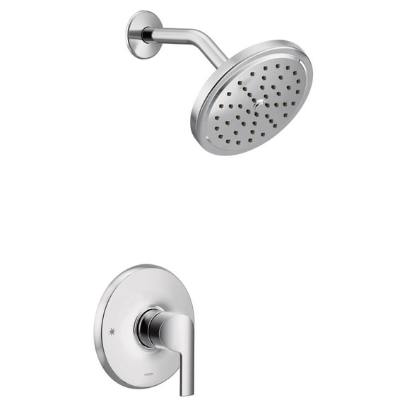 Moen Uts3202 Doux Chrome Round 1 handle Single Function Pressure Balanced Valve Trim Only
