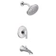 thumbnail image 1 of Moen UTS3203EP Doux One Handle Single Function Bathtub & Shower Faucet in Chrome (Trim Only), 1 of 3