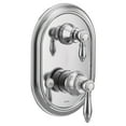 thumbnail image 1 of Moen UTS4311 Weymouth Two Handle Pressure Balancing Valve Trim in Chrome, 1 of 2