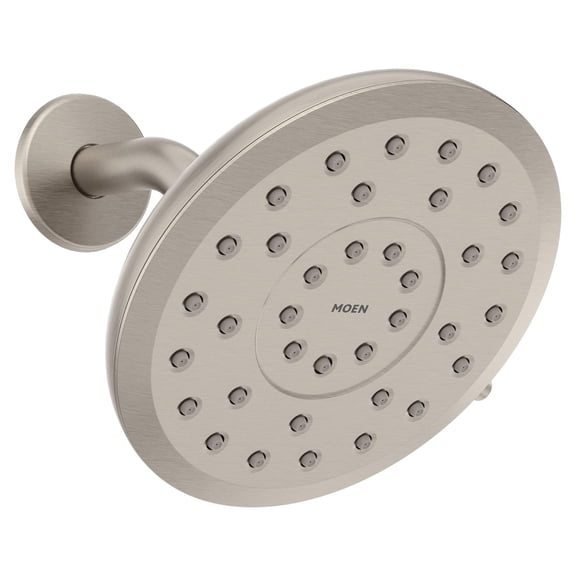 Moen Verso Eco-Performance Infiniti Dial Round Rain Shower Head, 6-Inch Diameter