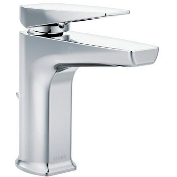 Moen Via Chrome One-Handle Bathroom Faucet