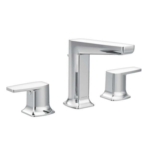 Moen Via Chrome Two-Handle Bathroom Faucet