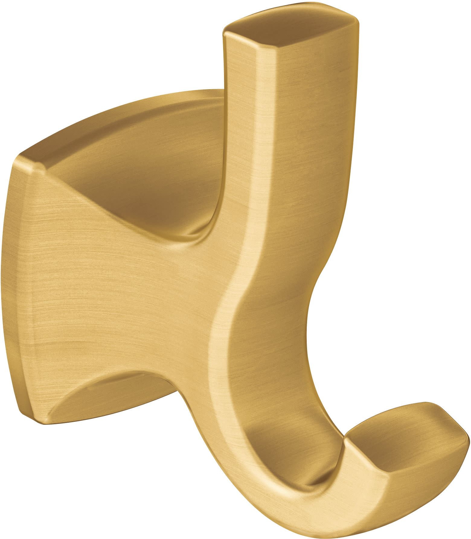 Polished Nickel Modern Double Wall Mounted Robe Hook