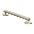 thumbnail image 1 of Moen Voss Brushed Nickel 12" Designer Grab Bar, 1 of 4