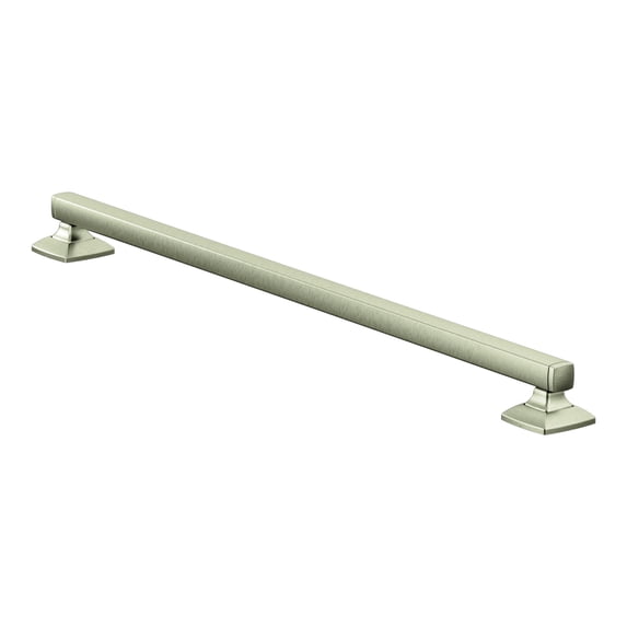 Moen Brushed Nickel Bathroom Safety 24-Inch Stainless Steel Transitional Bathroom Grab Bar