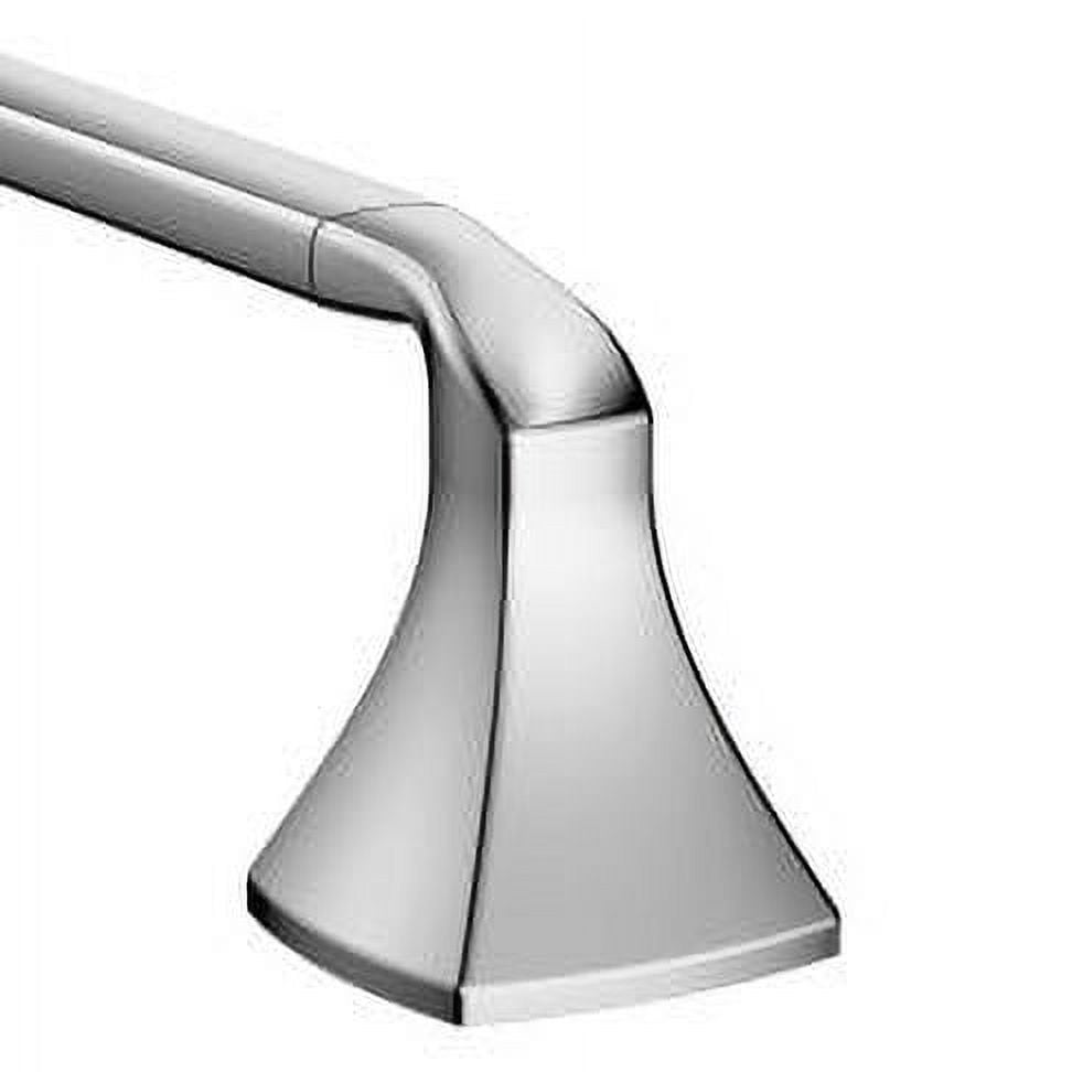 Polished Nickel 18-Inch Wall Mounted Chrome Towel Bar