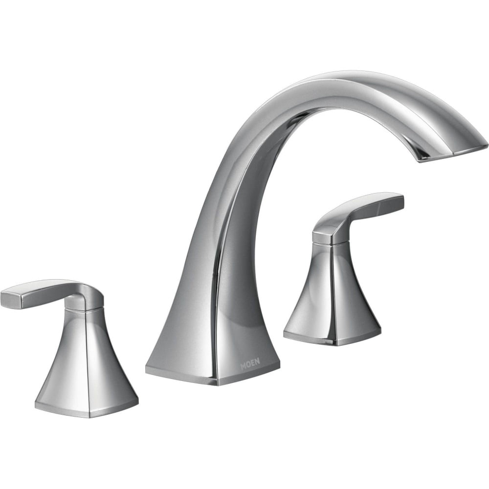 Elegant Polished Nickel Two-Handle Widespread Bathroom Faucet