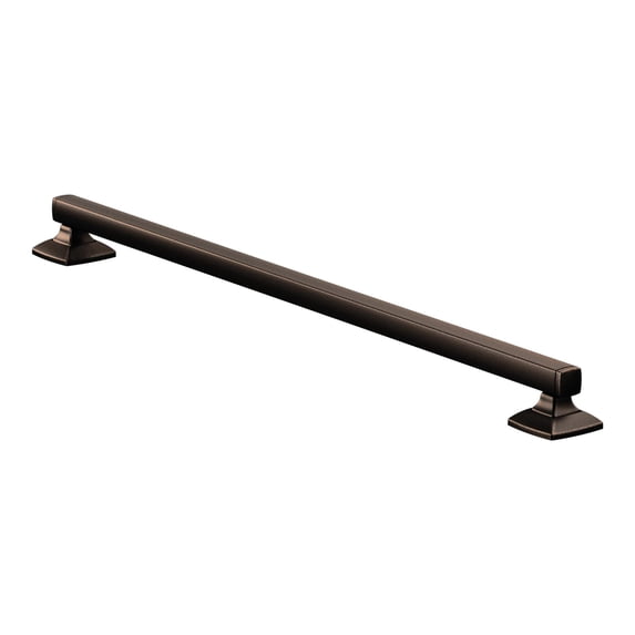 Moen Bathroom Safety 24-Inch Stainless Steel Transitional Bathroom Grab Bar, Oil-Rubbed Bronze