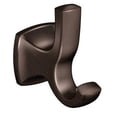 thumbnail image 1 of Moen Voss Oil Rubbed Bronze Double Robe Hook, 1 of 7