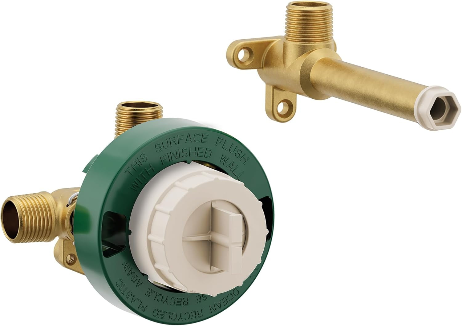 Brass Single Handle Wall Mount Tub Filler Valve