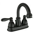 thumbnail image 1 of Moen WS84667BL Caldwell Two-Handle High Arc Bathroom Faucet Matte Black, 1 of 4