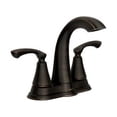 thumbnail image 1 of Moen WS84876BRB Tiffin Two-Handle High Arc Bathroom Faucet, Mediterranean Bronze, 1 of 2